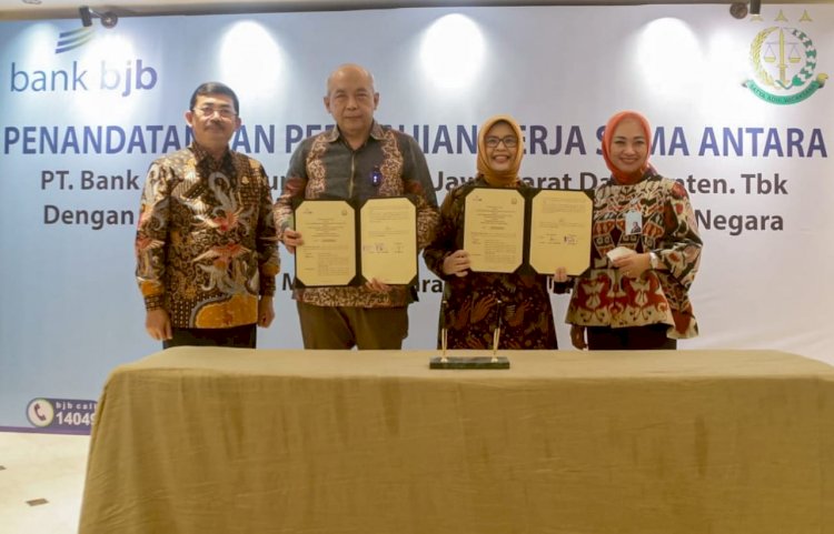 bank bjb Perkuat Sinergi Kolaborasi dengan Jamdatun Kejaksaan Agung./Ist