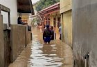 Sungai Enim Meluap, Ratusan Rumah dan Jalinteng Sumatera Terendam Banjir