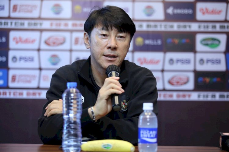 Pelatih Timnas Indonesia, Shin Tae-yong. (Ist). 