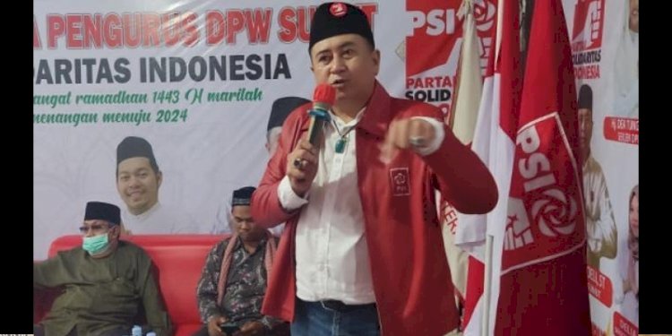 Ketua DPW PSI Sumut, Nezar Djoeli/Net
