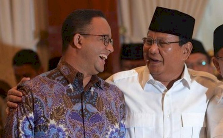 Prabowo Subianto dan Anies Baswedan/net