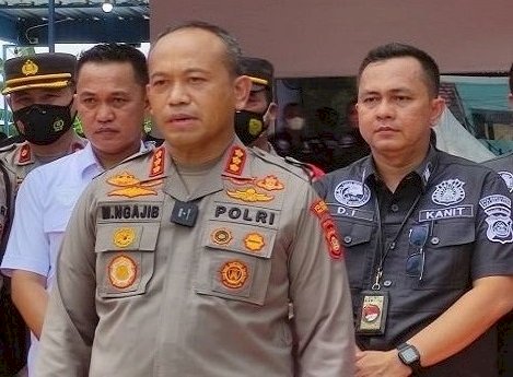 Kapolrestabes Palembang Kombes Pol Mokhamad Ngajib. (Ist). 