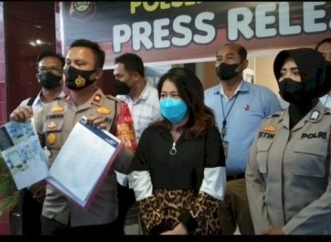 Alnaura Karima Pramesti alias Naura (tengah) (ist/rmolsumsel.is)
