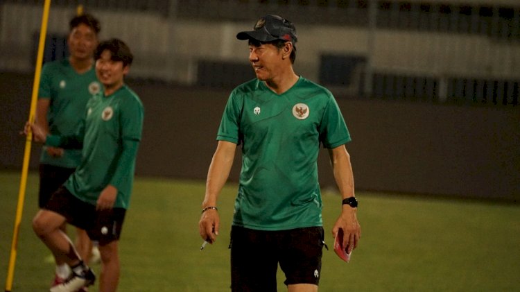 Shin Tae Yong. (ist/rmolsumsel.id) 