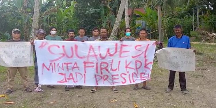  Dukungan pemuda dan masyarakat Sulawesi agar Firli Bahuri maju dalam Pilpres 2024 mendatang/Ist