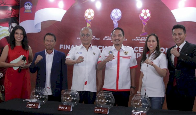 Drawing Pembagian grup turnamen Piala AFF U16,u19 dan Women's u18/Foto:PSSI