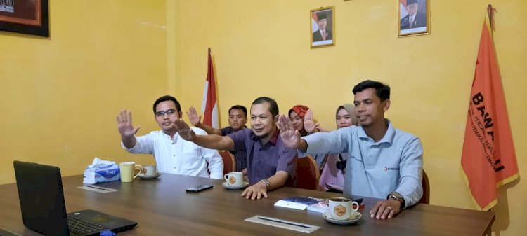Tiga komisioner Bawaslu Kabupaten PALI. (ist/rmolsumsel.id)