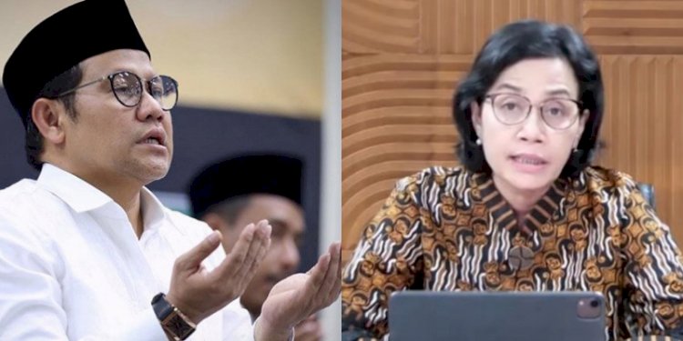 Ketua Umum PKB Abdul Muhaimin Iskandar dan Menteri Keuangan Sri Mulyani/Net