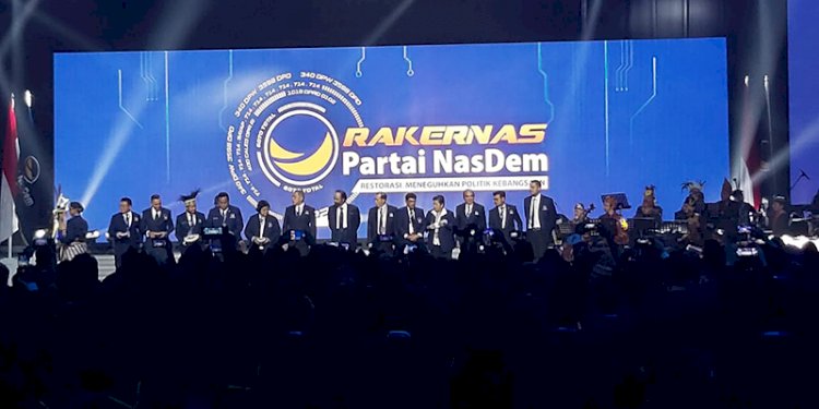 Rakernas Nasdem. (ist/rmolsumsel.id)