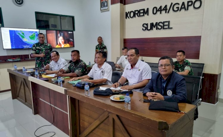 Rapat persiapan Liga Santri Zona Sumatera Selatan/Foto:ist