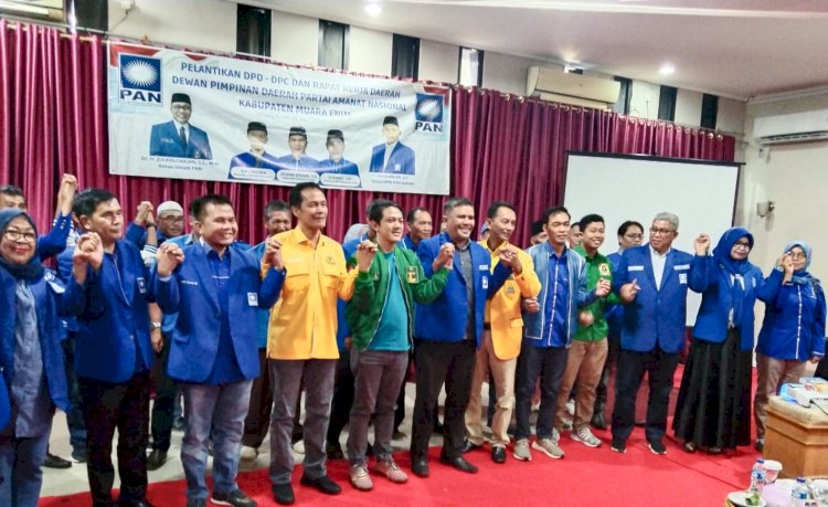 DPD PAN Muara Enim menggelar Rakerda yang salah satu agendanya mengusulkan nama Capres dan Cawaprea, (Noviansyah/Rmolsumsel.id). 