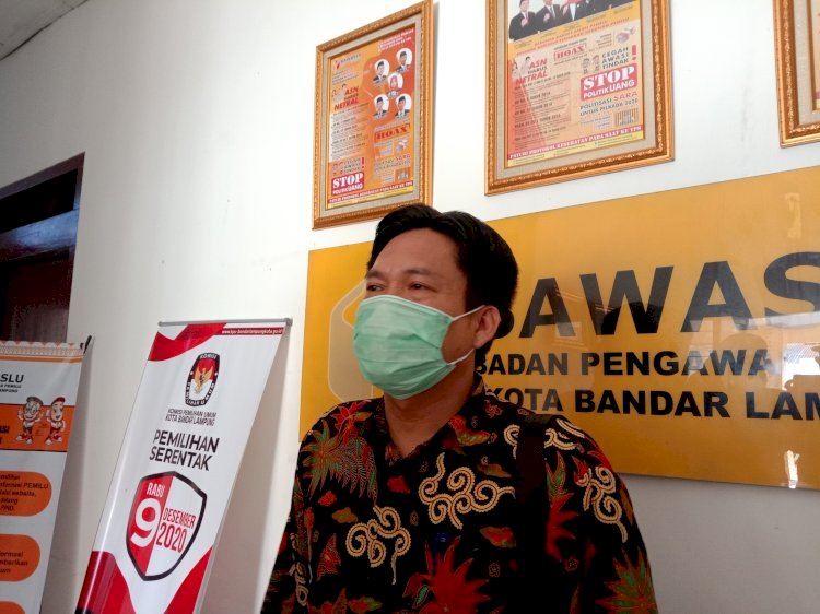 Ketua Bawaslu Bandar Lampung Candrawansah. (ist/rmolsumsel.id)
