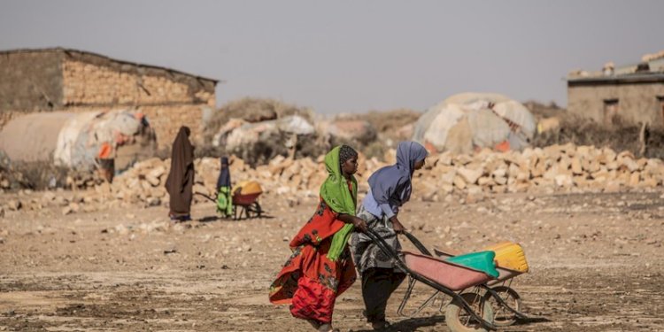 Kondisi kekeringan yang melanda Negara Somalia. (Istimewa/net)