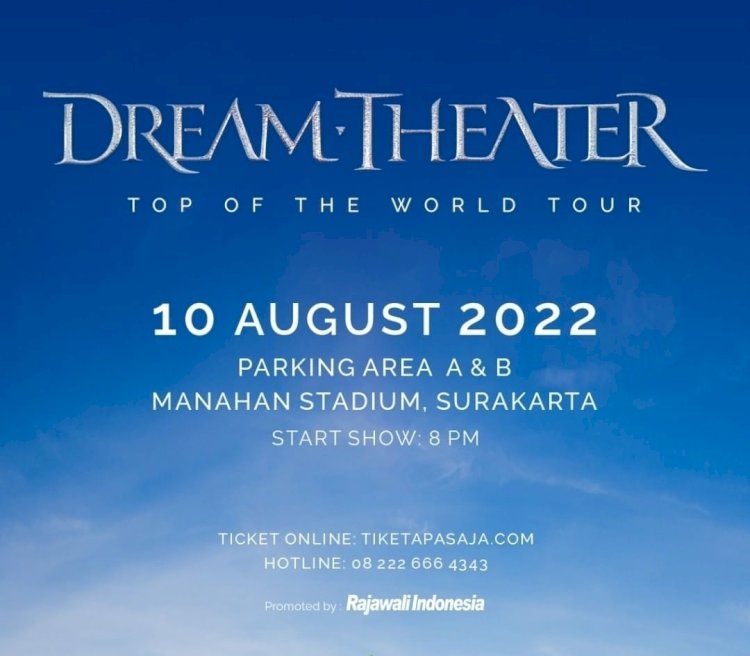 Dream Theater Official. (Istimew/rmolsumsel.id)