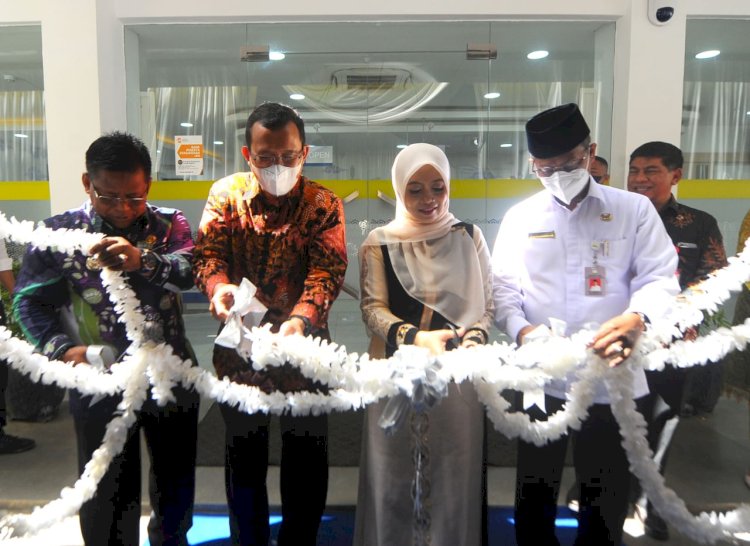Peresmian gedung baru bank BTN Kantor Cabang Syariah Banda Aceh./Ist.