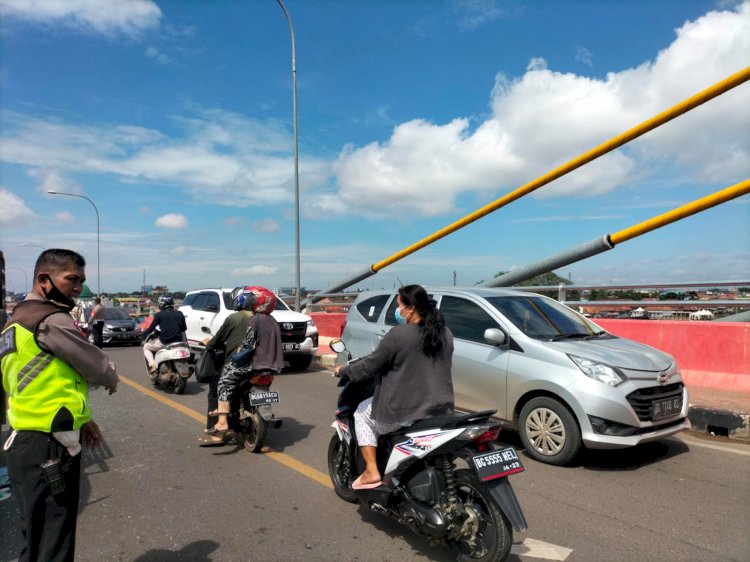 Lokasi kecelakaan atlet menembak tewas di musi IV (Amizon/Rmolsumsel.id).