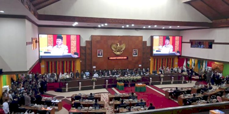 Separuh Anggota DPR Aceh tidak hadiri pelantikan Pj Gubernur Aceh/RMOL Aceh.