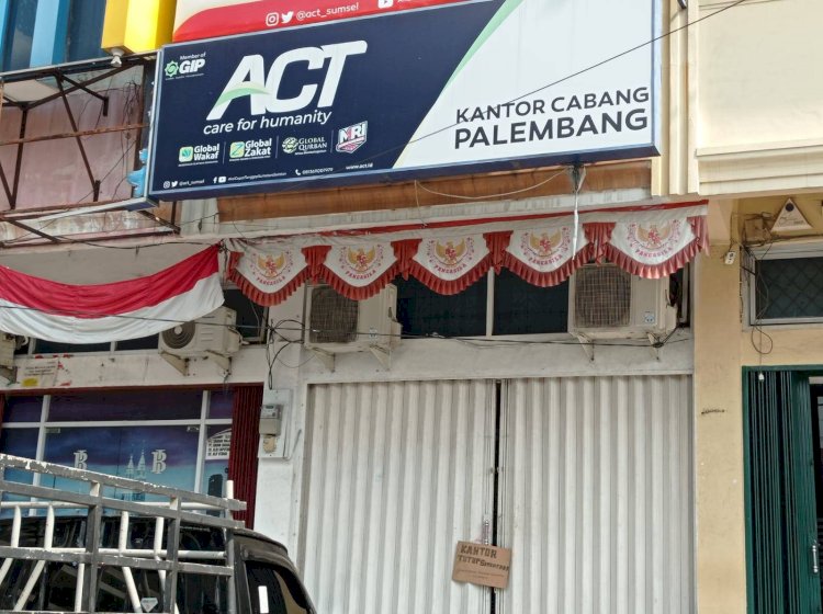 Salah satu Kantor Cabang ACT di Palembang/ist