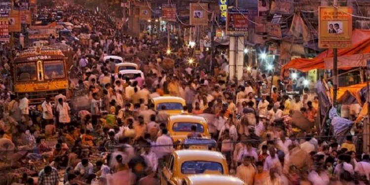 Populasi India. (net/rmolsumsel.id)