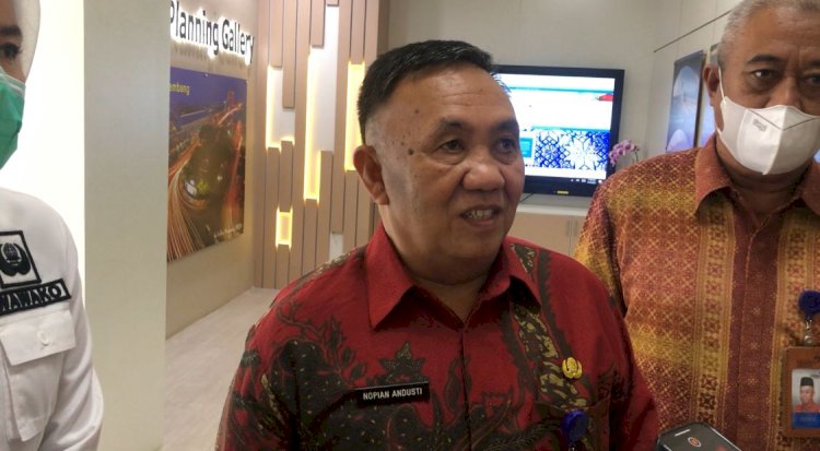 Deputi Bidang Keluarga Sejahtera dan Pemberdayaan Keluarga (KSPK) BKKBN RI, Nopian Andusti. (Humaidy Aditya Kenedy/Rmolsumsel.id). 