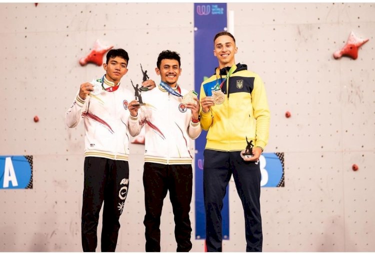Atlet Panjat Tebing Indonesia memborong medali di kejuaraan The World Games Birmingham, Amerika Serikat/repro