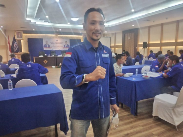 Kepala BPOKK DPD Partai Demokrat Sumsel Redi Setiadi (Dudy Oskandar/rmolsumsel.id). 