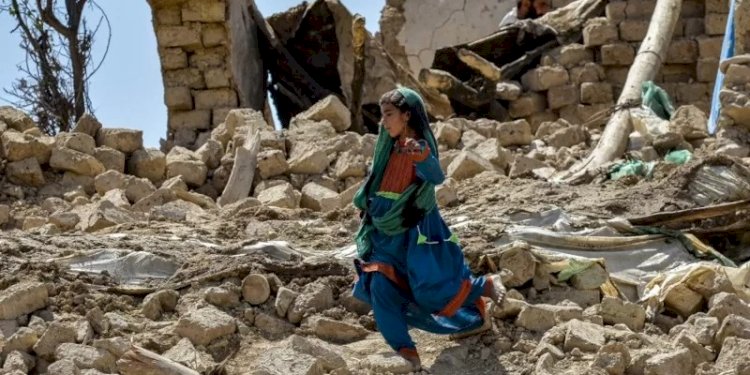 Dampak gempa di Afghanistan pada 22 Juni 2022/Net