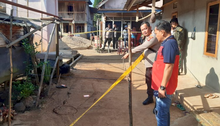 TKP calon kades yang tewas ditembak orang tak dikenal/ist