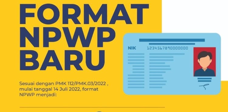 Format baru NPWP. (Istimewa/net)