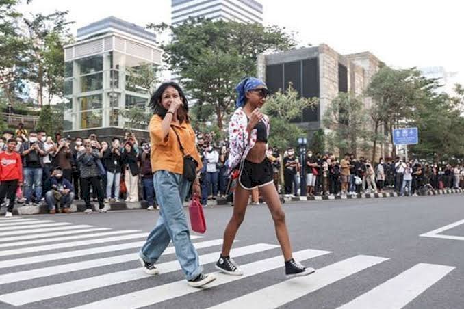 Citayam Fashion Week. (Istimewa/net)