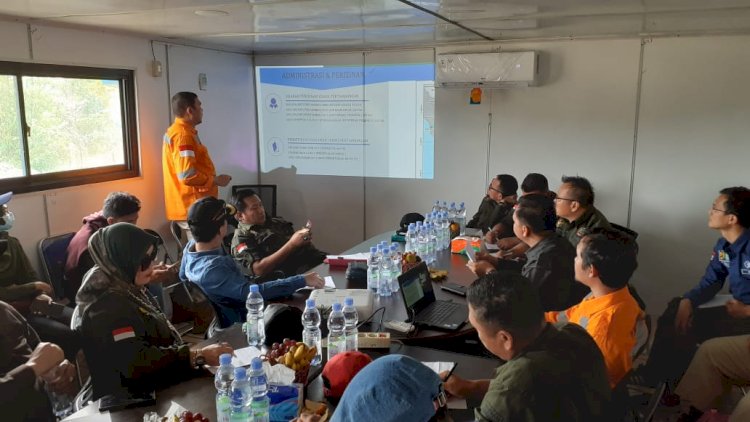 Kunjungan sejumlah anggota DPRD Lahat yang tergabung dalam pansus batubara ke PT Bara Manunggal Sakti. (ist/rmolsumsel.id)