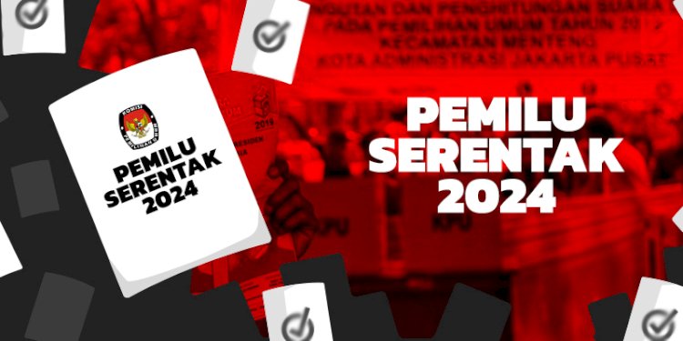 Ilustrasi Pemilu Serentak 2024. (ist/rmolsumsel.id)