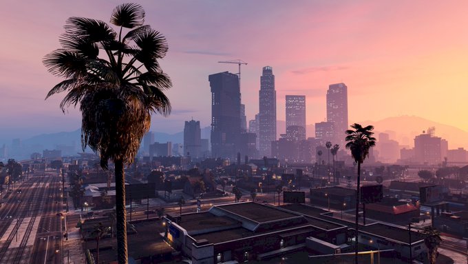 Salah satu map di game GTA. (Istimewa/net)