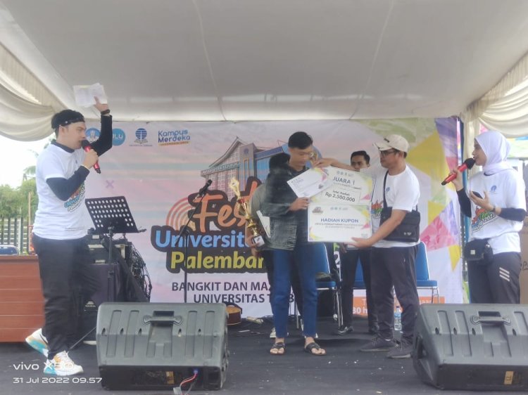Kegiatan Festival Universitas Terbuka Palembang Berlangsung meriah/ist