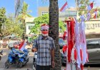Pedagang Pernak-pernik Kemerdekaan di Palembang Raup Untung