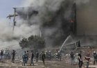 Pasar Surmalu Armenia Terbakar, Sempat Terjadi Ledakan, 5 Orang Tewas dan 60 Terluka
