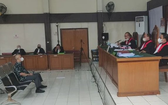 Sidang putusan terkait kasus dugaan korupsi pemberian fasilitas Kredit Modal Kerja oleh Bank Sumsel Babel/ist