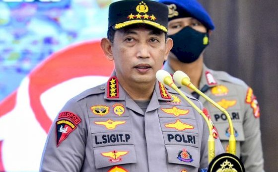 Kapolri Jenderal Listyo Sigit Prabowo. (Istimewa/rmolsumsel.id)