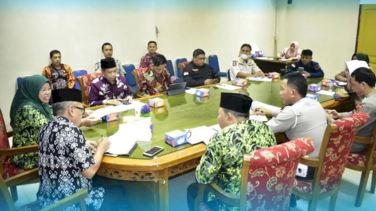 Pemkab Musi Rawas melakukan rapat persiapan penyambutan jemaah haji/ist.
