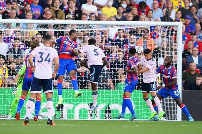 Pemain Arsenal Gabriel Martineli mencetak gol ke gawang Crystal palace/net