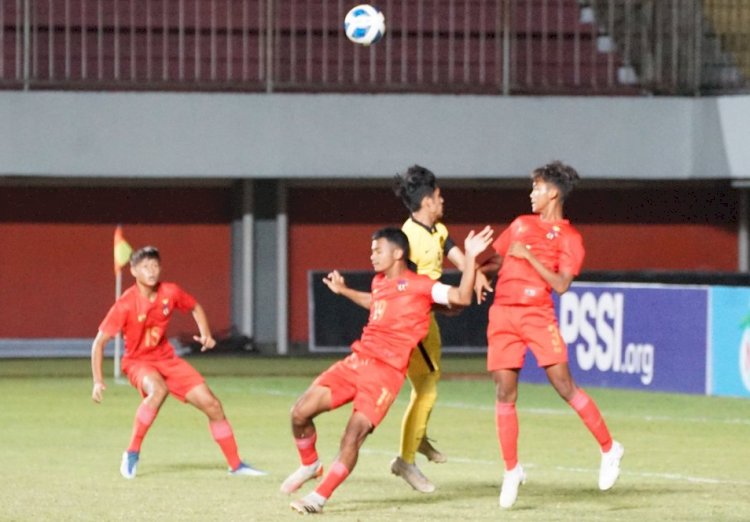 Timnas Myanmar U16 memastikan lolos ke semifinal Piala AFF U16 dan akan jumpa dengan timnas Indonesia U16/ist