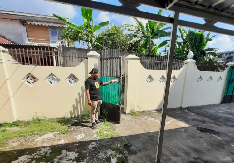 Anggota kepolisian saat melakukan olahraga TKP/Ist