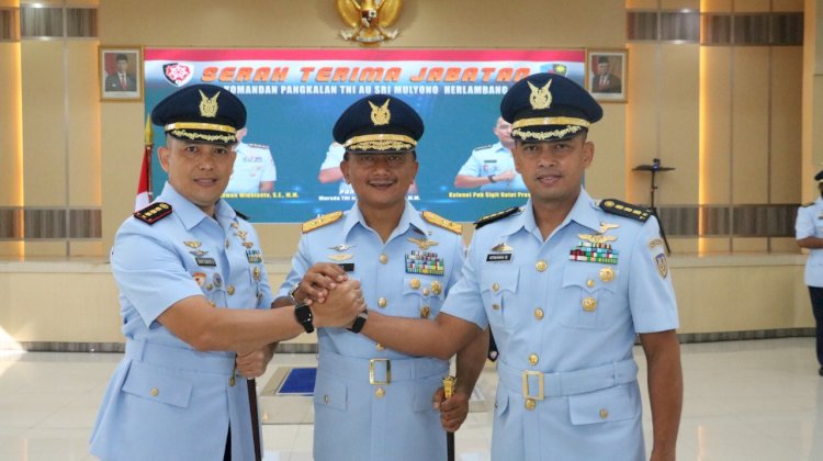 Kolonel Pnb Sigit Gatot Prasetyo, M.M.O.A.S kini menjabat sebagai Komandan Lanud Sri Mulyono Herlambang (SMH) Palembang menggantikan Kolonel Pnb Hermawan Widhianto/ist