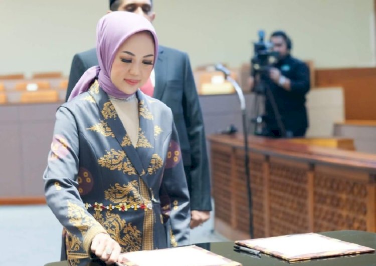 Mantan anggota DPR RI Renny Astuti resmi keluar dari pengurus dan kader Partai Gerindra/ist