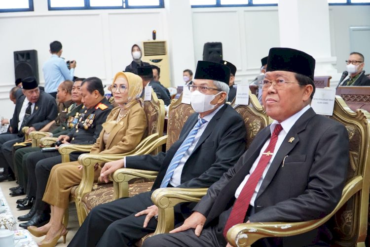 Jajaran DPRD Sumsel saat mendengarkan pidato kenegaraan Presiden Joko Widodo. (Istimewa/rmolsumsel.id)