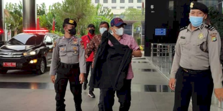 Mantan Walikota Cimahi Ajay Muhammad Priatna saat tiba di Gedung Merah Putih KPK, Kuningan, Jakarta/RMOL