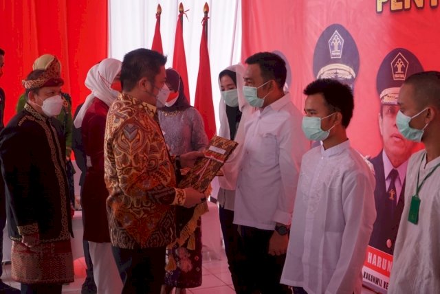 Pemberian Remisi oleh Gubernur Sumsel Herman Deru kepada Narapidana di LKPA Pakjo Palembang 