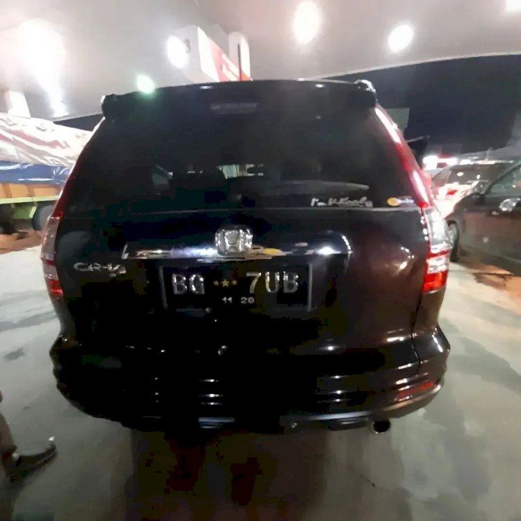 Tangkapan layar plat kendaraan Syukri Zen yang diduga palsu. (repro/rmolsumsel.id) 