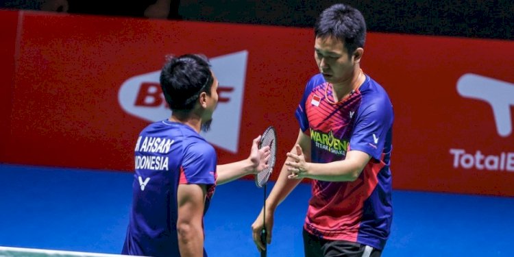  Ganda Putra Hendra/Ahsan berjuluk ‘The Daddies’ memastikan tempat final di BWF Championship/ist