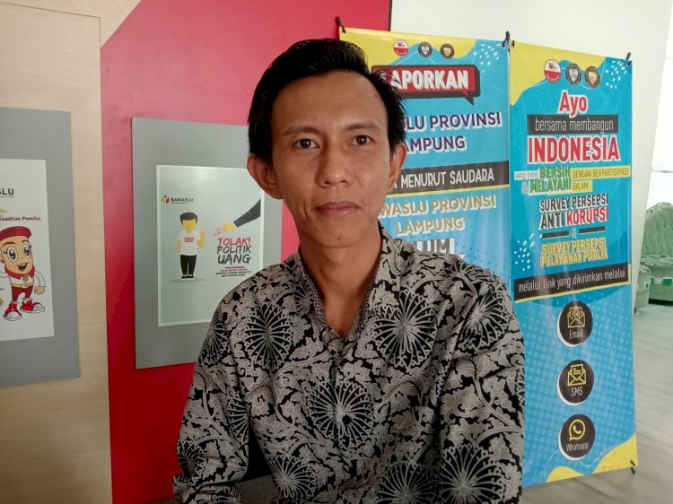  Ketua LCW Lampung Juendi Leksa Utama. (RmolLampung.id)